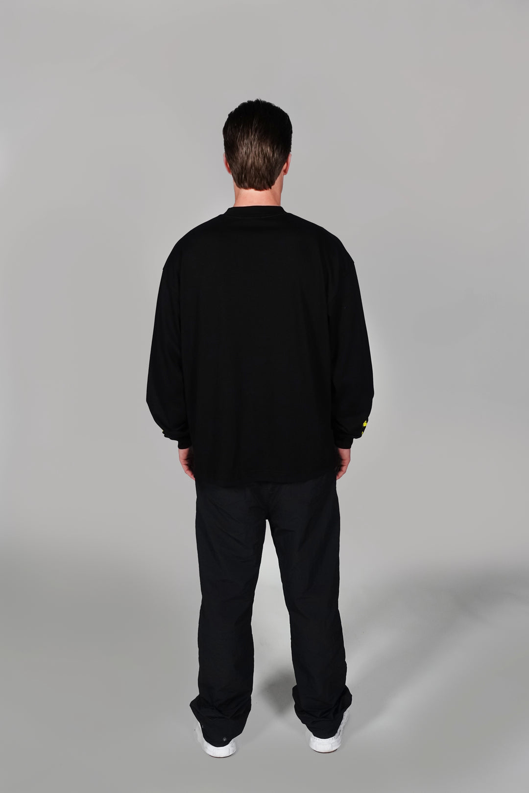 SELF VISION LONGSLEEVE T-SHIRT - BLACK