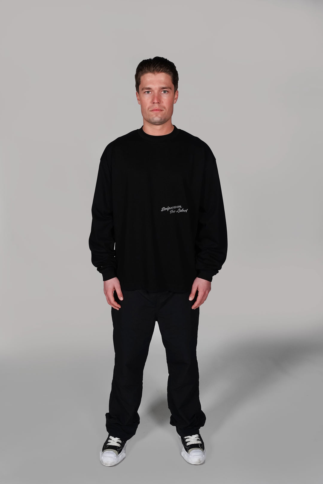 UNSPOKEN POWER LONGSLEEVE T-SHIRT BLACK