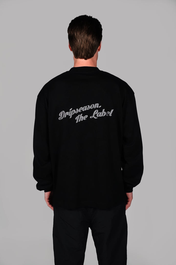 UNSPOKEN POWER LONGSLEEVE T-SHIRT BLACK